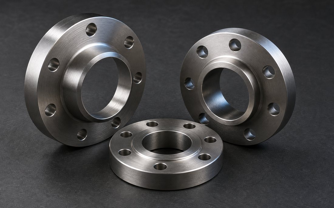 Forged and machined flanges